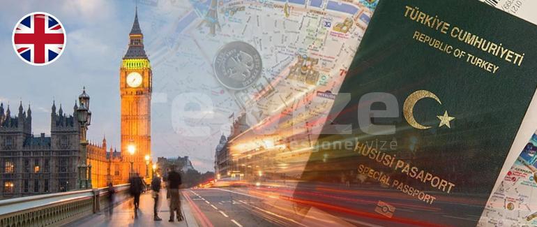 Yeşil Pasaportlular İçin İngiltere Vizesi